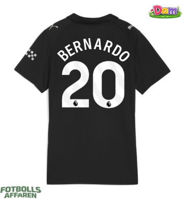 Manchester City Bernardo Silva #20 Bortatröja Kvinnor 2025-26 Kortärmad